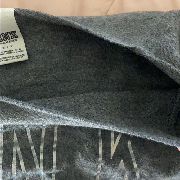 Pink off the shoulder thin long sleeve - Picture 4 of 4